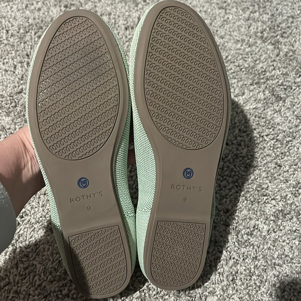 Mint Rothy’s Flats - Picture 3 of 4